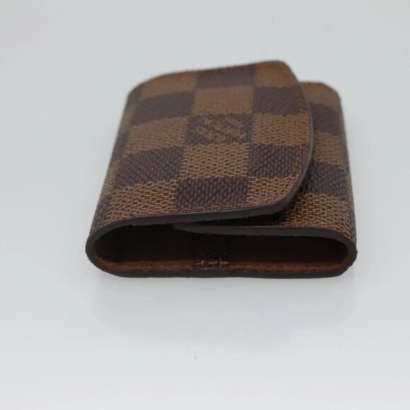 LOUIS VUITTON Damier Ebene Cuff Case LV Auth 125074 - Picture 9 of 16